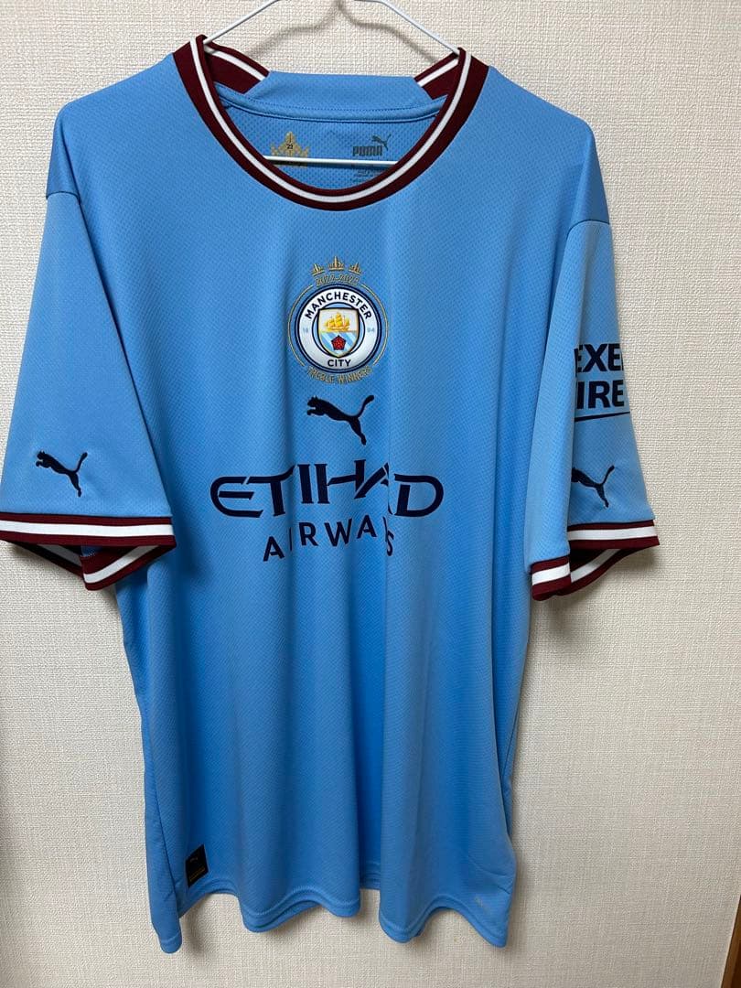 Manchester City トレブル記念ユニ