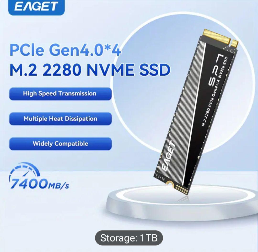 内蔵型SSD EAGET SP7 1TB M.2 2280 NVMe SSD