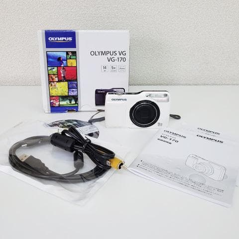 OLYMPUS オリンパス デジタルカメラ VG-170 動作OK 美品♪