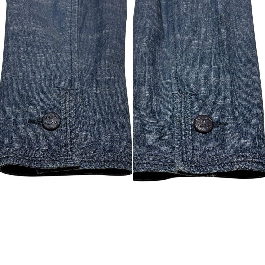 CHANEL シャネル ココボタン デニムジャケット 40