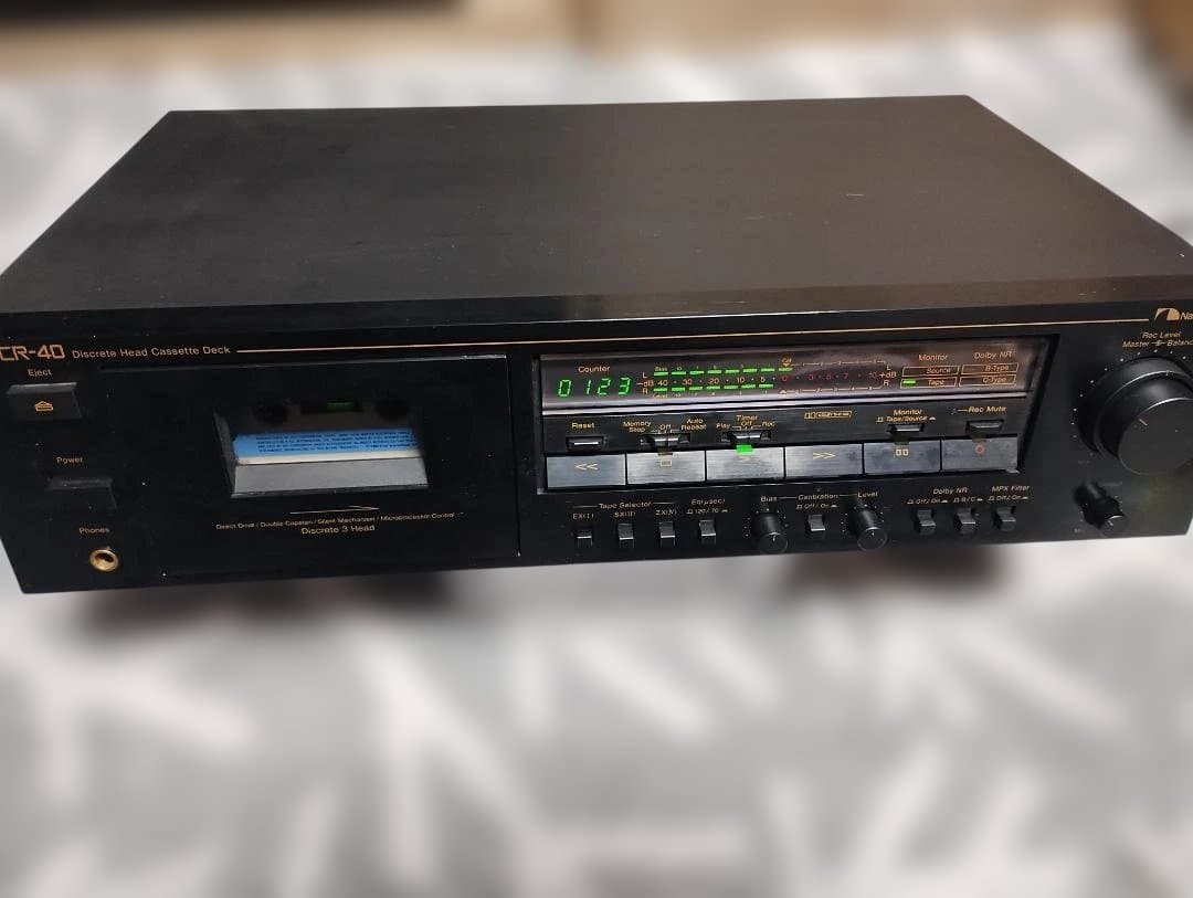 Nakamichi CR-40 ディスクリートヘッドカセットデッキ