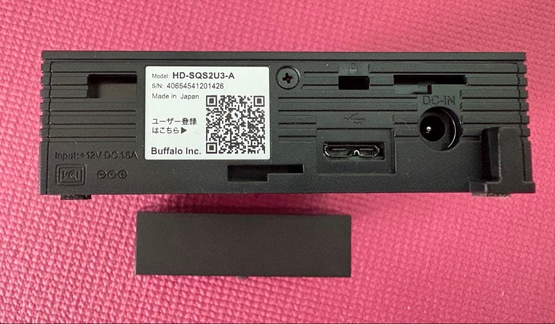 バッファロー 2TB テレビ録画対応 SeeQVault外付けHDD ケーブル付