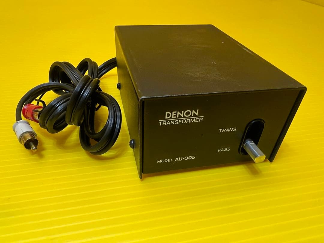 DENON AU-305 昇圧トランス 動作未確認品 中古品