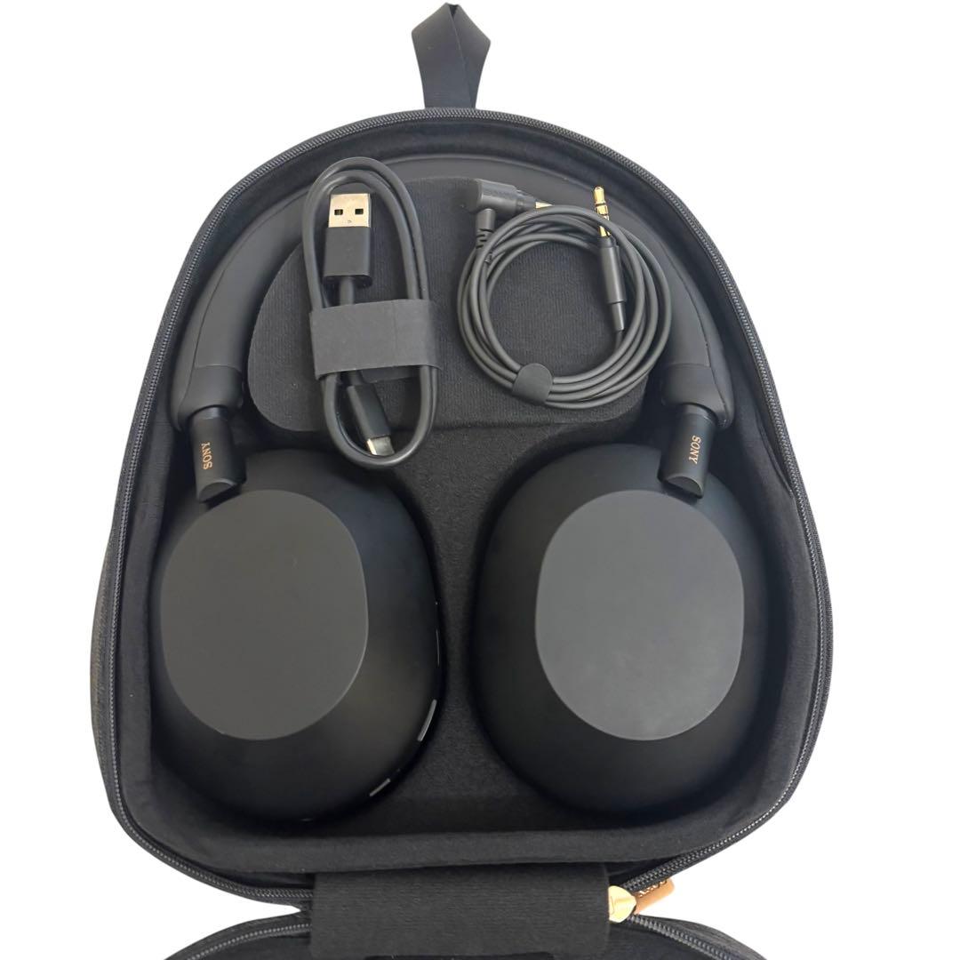 SONY WH-1000XM5 ワイヤレスノイズキャンセリング ヘッドホン 黒