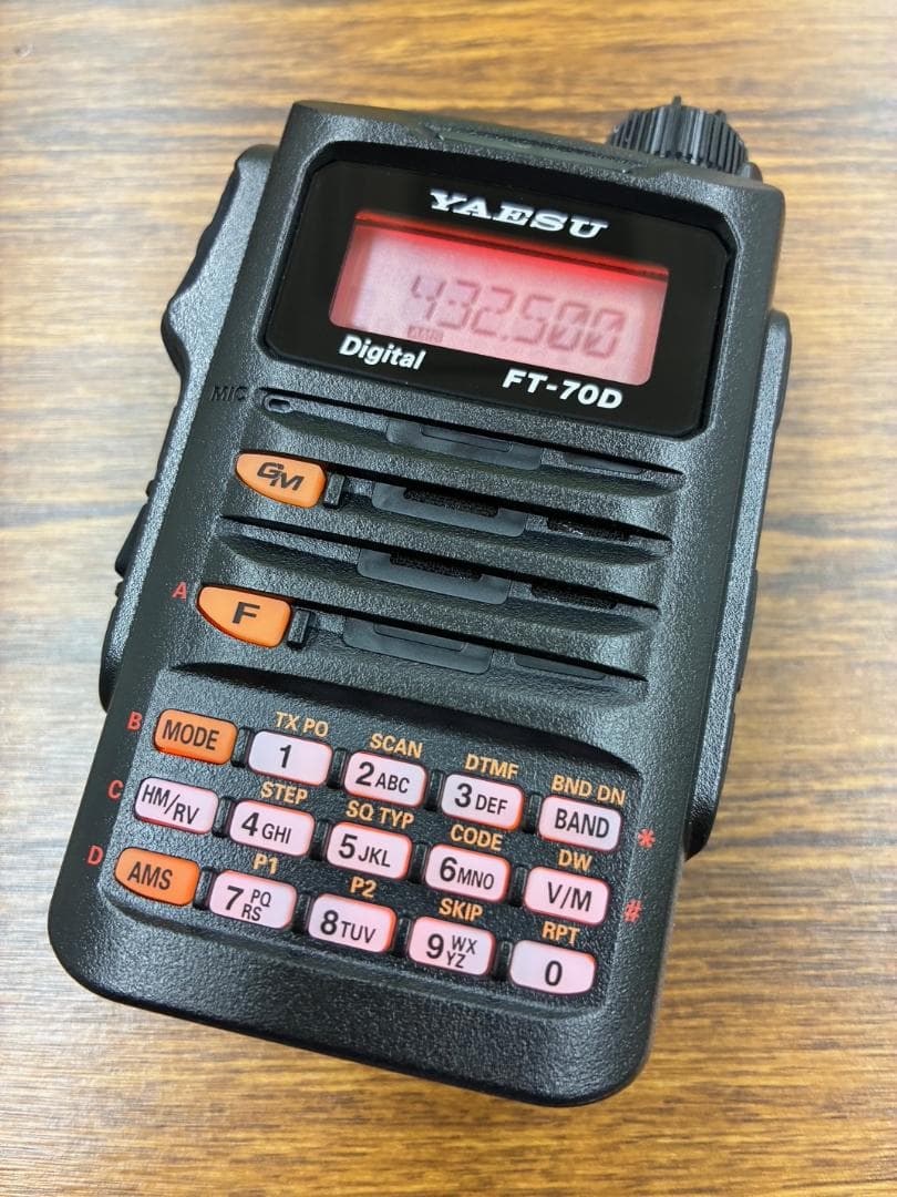 YAESU　FT-70D エアーバンドスペシャル　オプション品２点付き