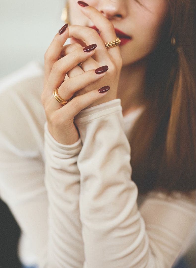 LOUNIEルーニィ★長袖ベロアトップス　36サイズ　タグ付き★新品未使用