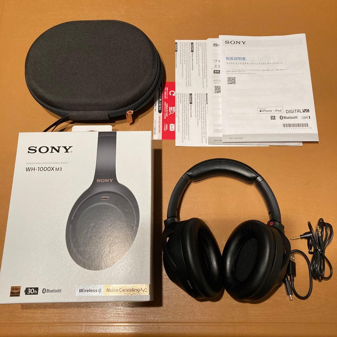 ヘッドホン SONY WH-1000XM3