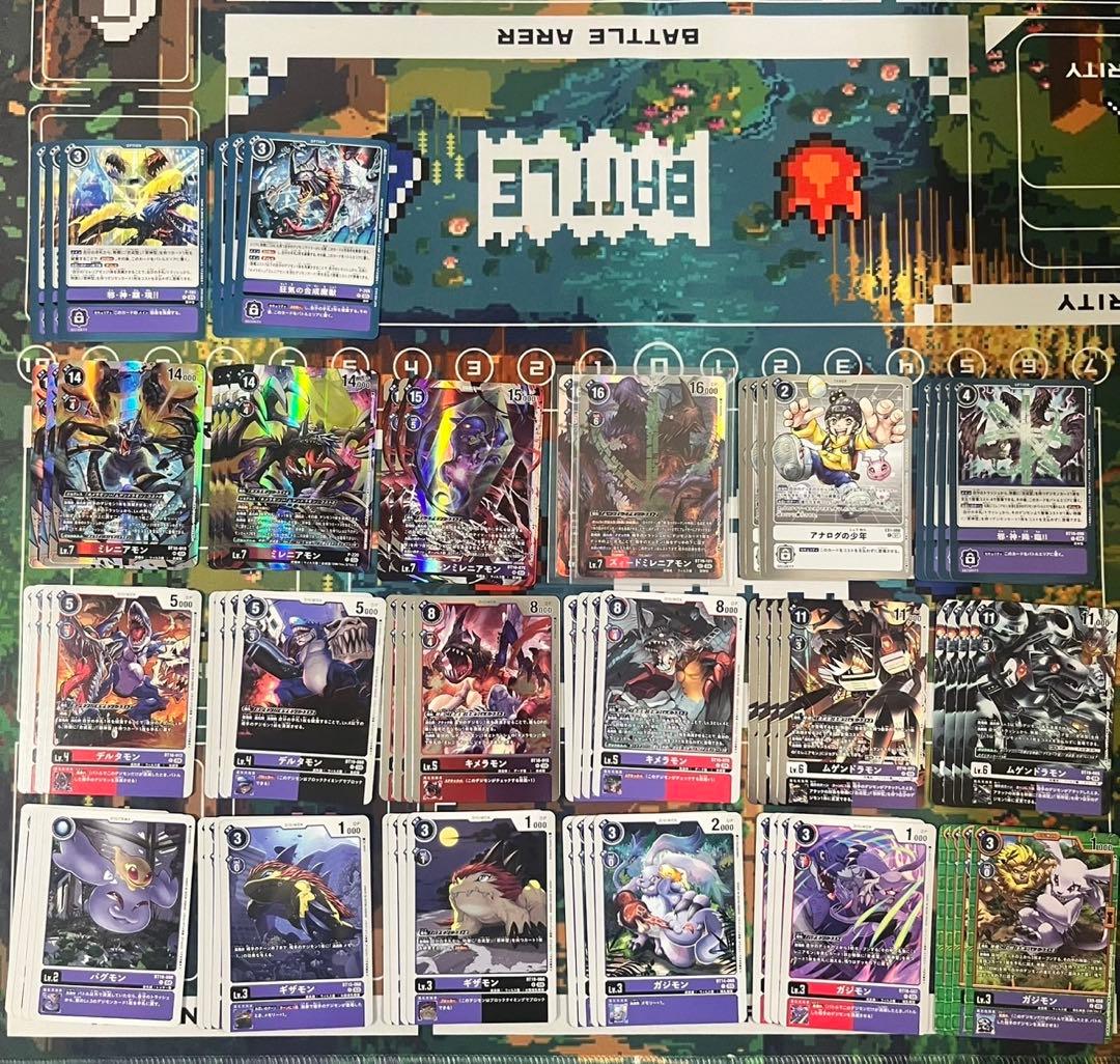 B ミレニアモンデッキ　デッキパーツ　デッキ　デジカ　デジモンカード　デジモン