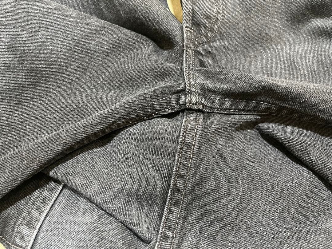 90s 後染め ブラック 501 usa w33 l34 裾上げ有り