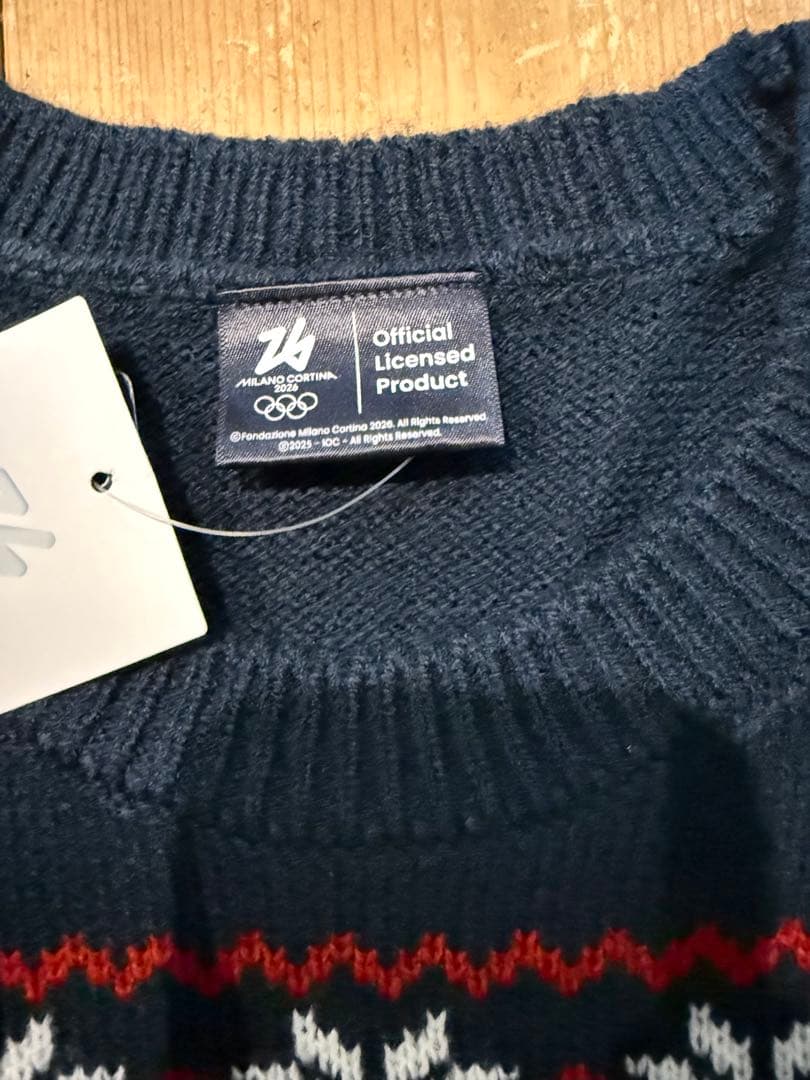ミラノ　コルティナオリンピック2026 限定セーター