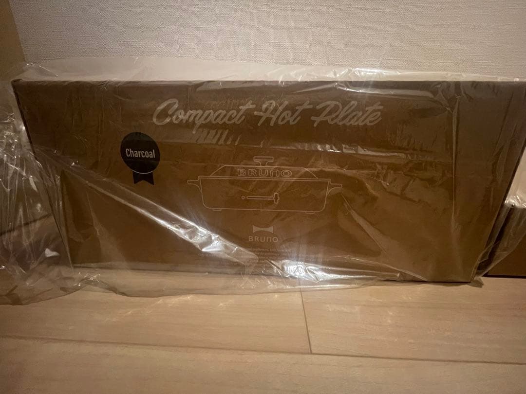 【新品】BRUNO コンパクトホットプレート チャコールセラミック鍋