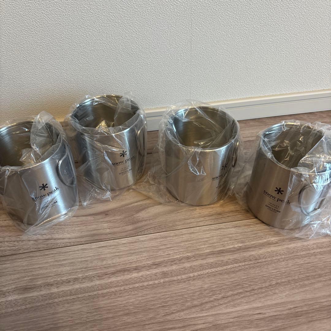 スノーピーク　マグカップ4個セット