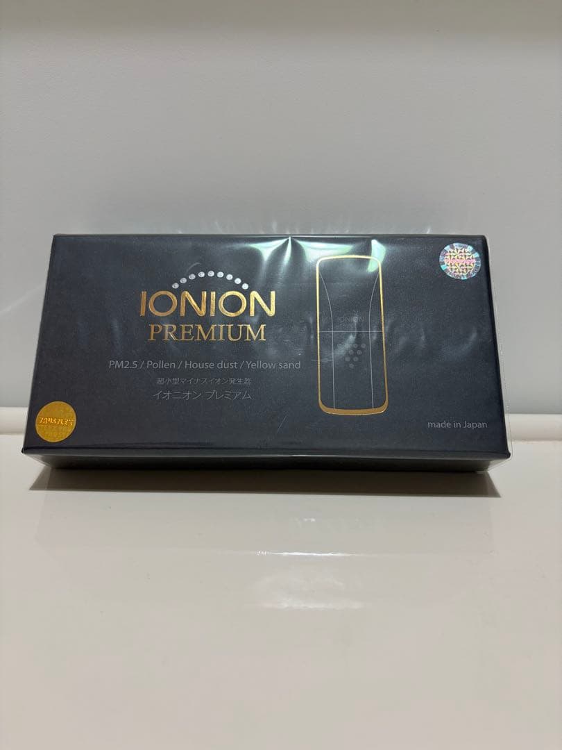 【再値下げしました】イオン発生器IONION PREMIUM （BLACK2個）