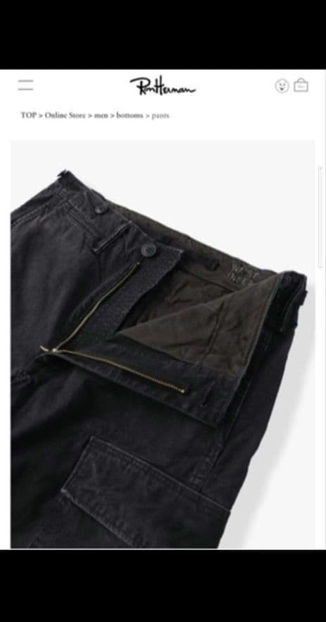 ロンハーマン　RRL　カーゴパンツ　美品