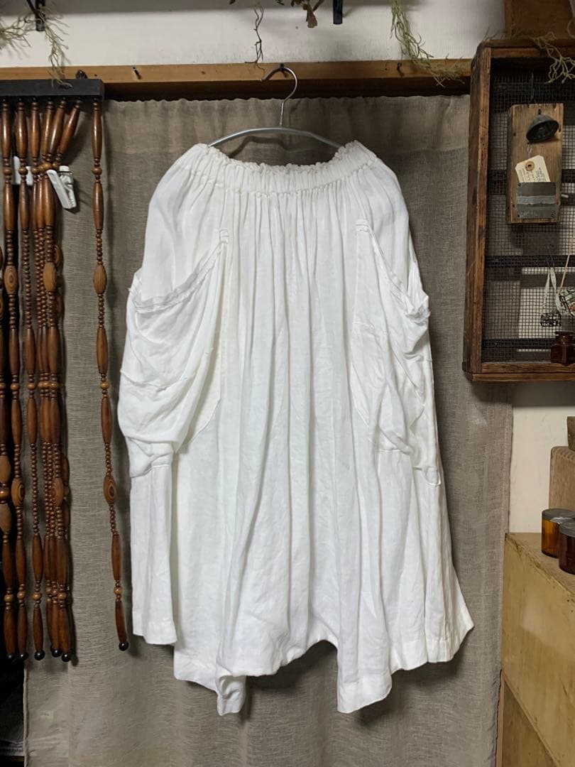 2.作家さんハンドメイドリネンパンツとヴェリテクール リネン トップス2点