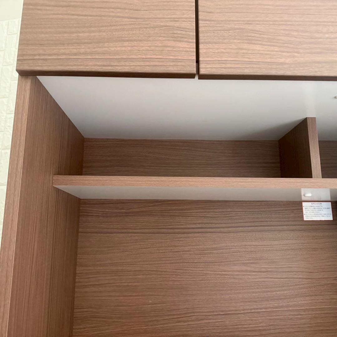 東京23区配送無料✨ニトリ　キッチンボード　エトナ90 ブラウン　美品