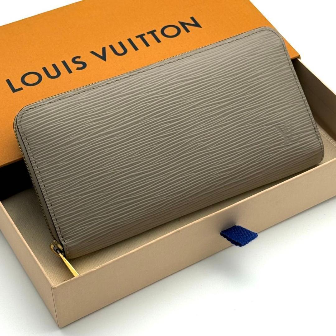 【最高級美品】ルイヴィトン エピ ガレ ジッピーウォレット 長財布 レディース
