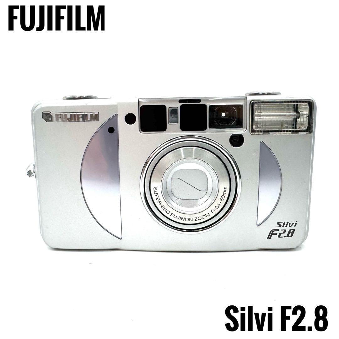 ❁動作良好❁FUJIFILM フジフィルム Silvi F2.8 フィルムカメラ