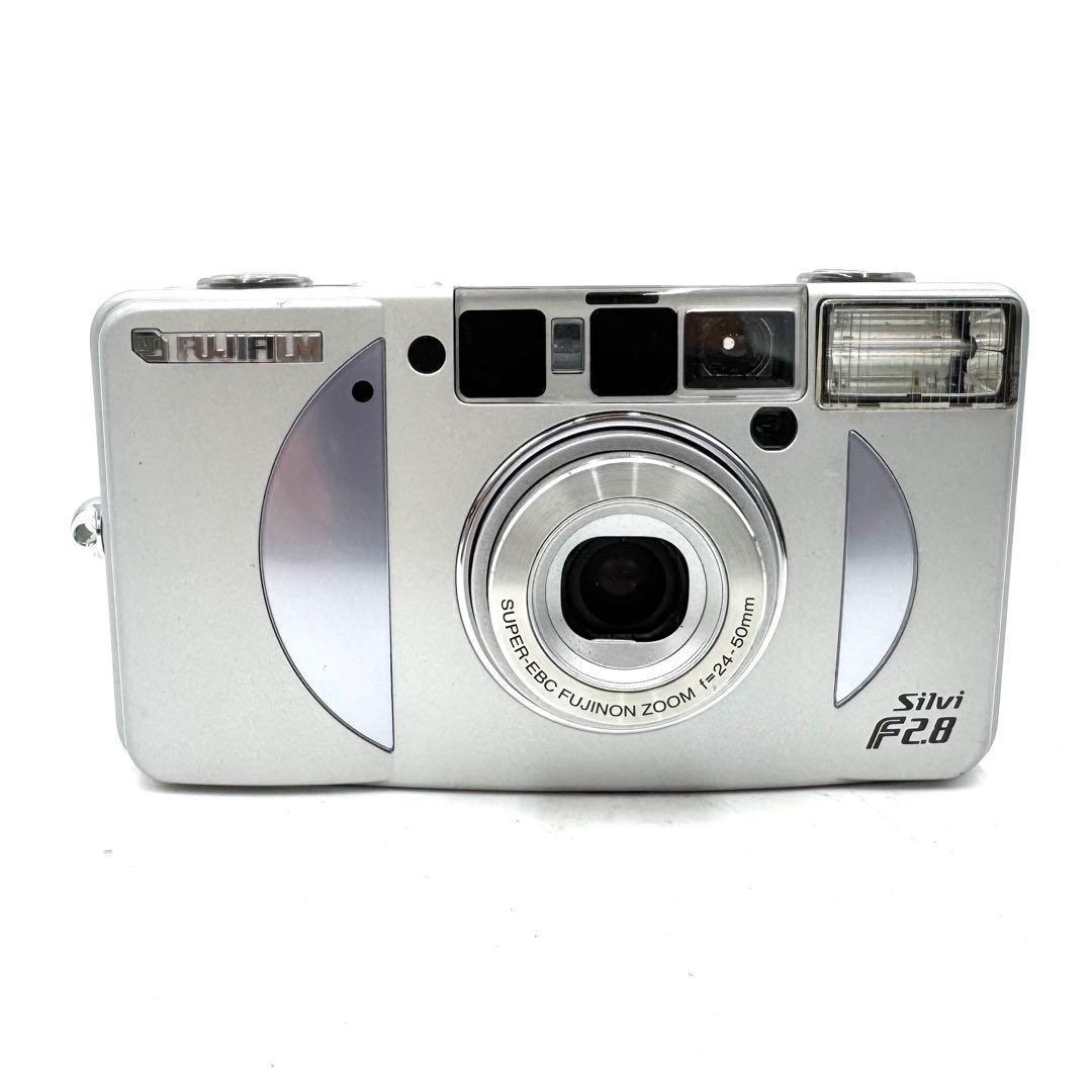 ❁動作良好❁FUJIFILM フジフィルム Silvi F2.8 フィルムカメラ