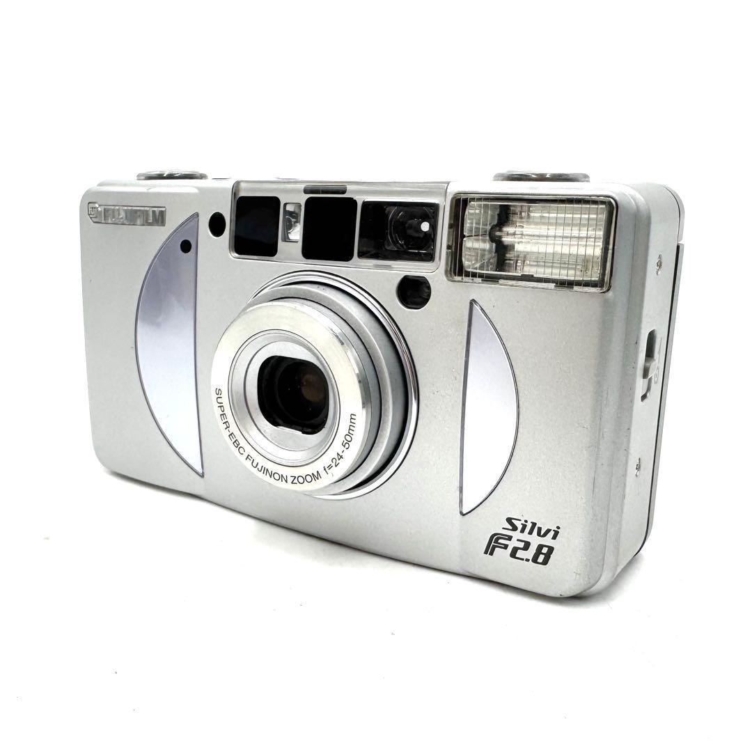 ❁動作良好❁FUJIFILM フジフィルム Silvi F2.8 フィルムカメラ