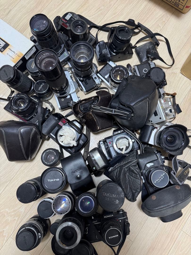 canon、Nikon様々なメーカー　フィルムカメラまとめ売り