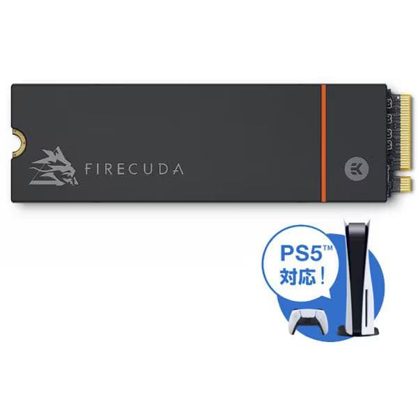 SEAGATE FIRECUDA 530 M.2 4TB ヒートシンク搭載