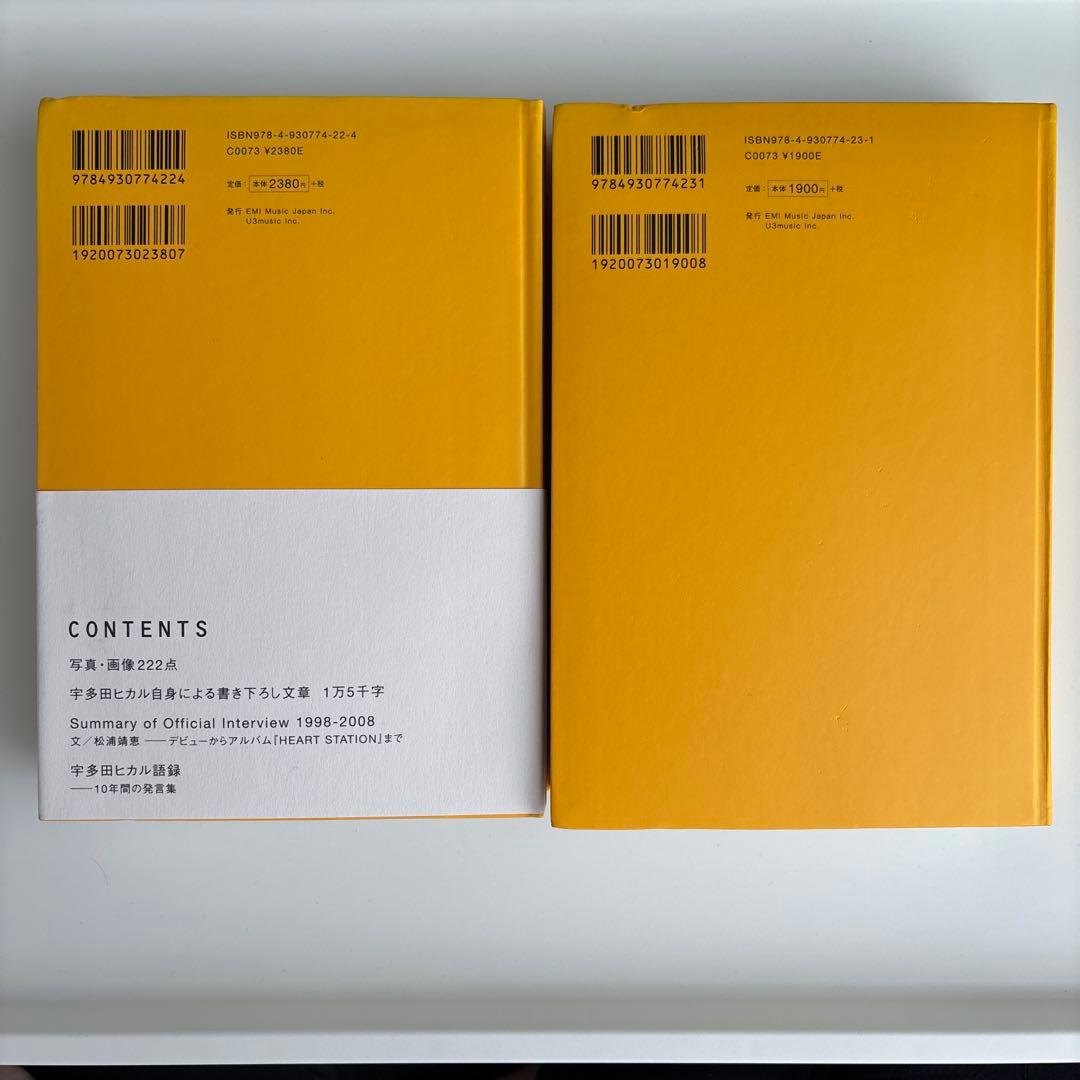 宇多田ヒカル　点 ~ten~と線~sen~二冊セット