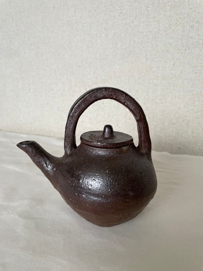 國吉清尚 作　焼締 土瓶