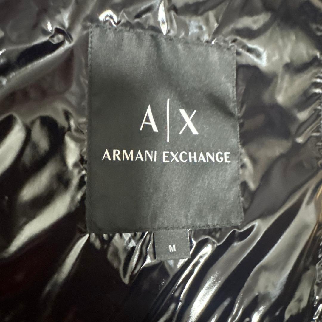 Armani Exchange 黒 ダウンジャケット Mサイズ