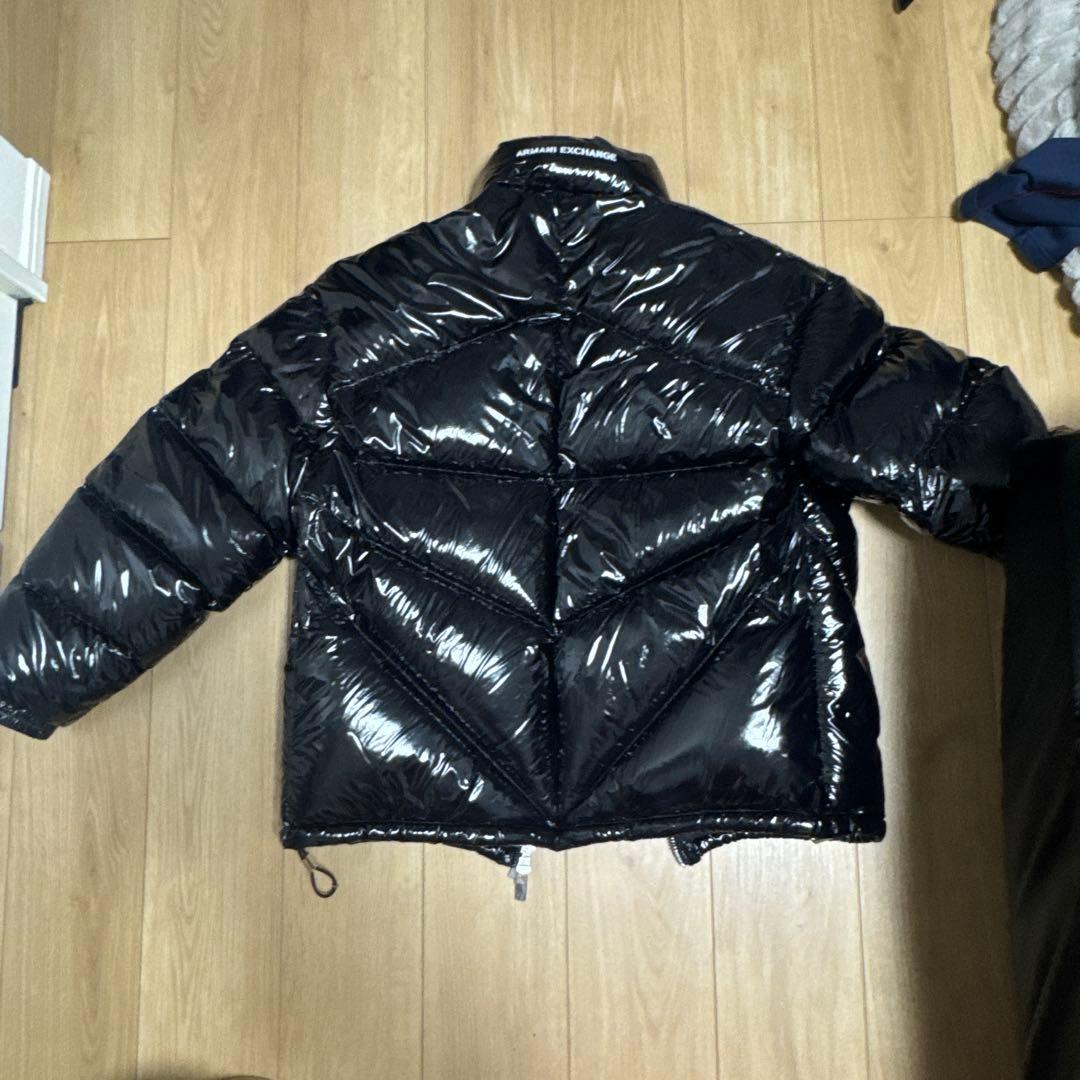 Armani Exchange 黒 ダウンジャケット Mサイズ