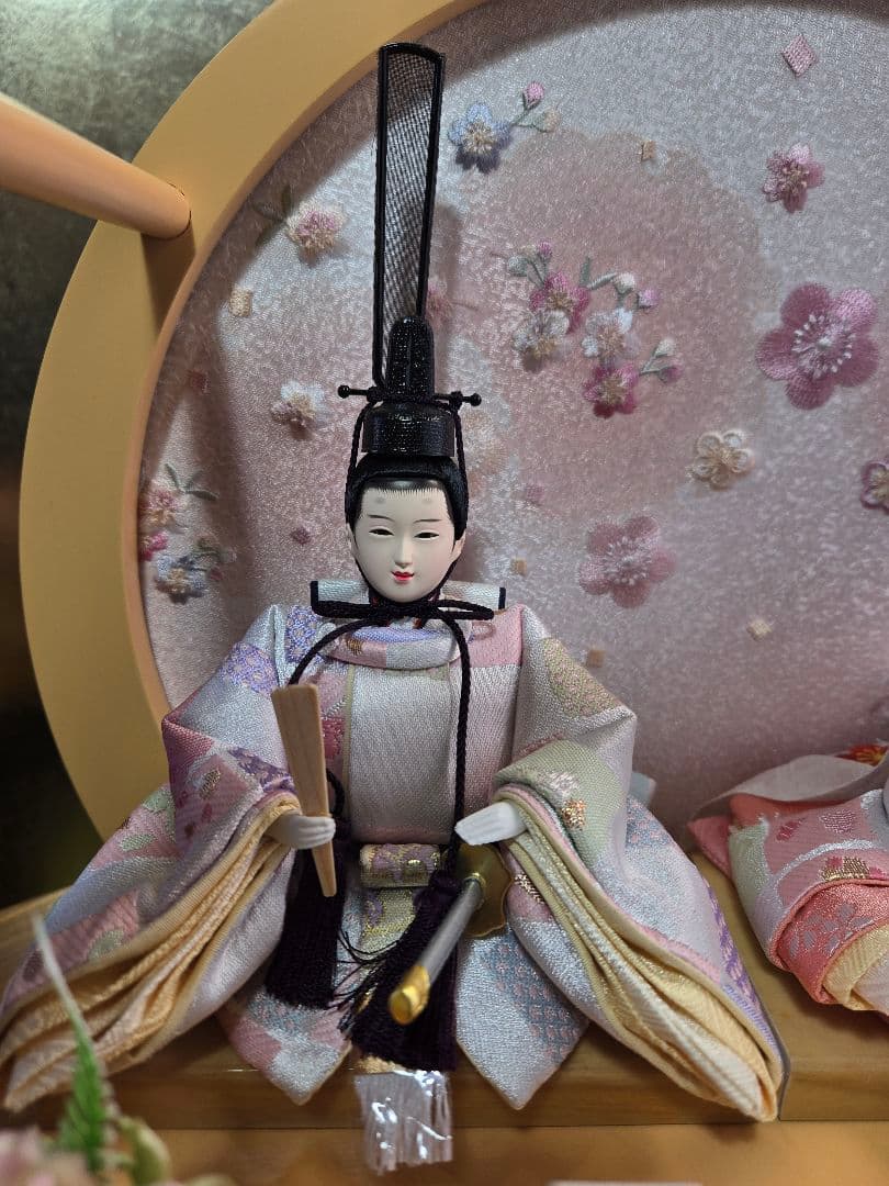 Oreo【一点限り】雛人形 ケース飾り　K57