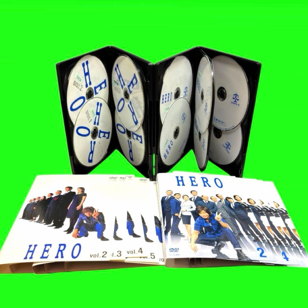 ケース付 ヒーロー HERO 第1シリーズ+第2シリーズ　全12巻 DVD