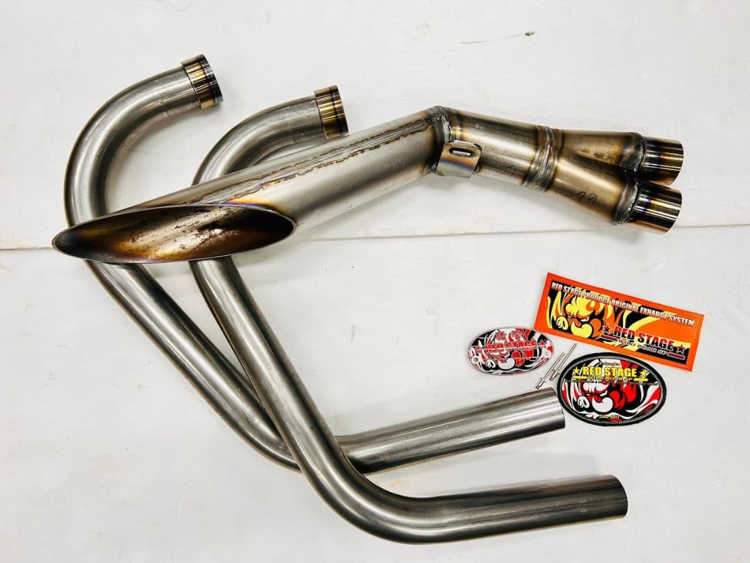 REDSTAGE 猪管3メガサイクロン外伝 ブラック GS400 サイレンサー付