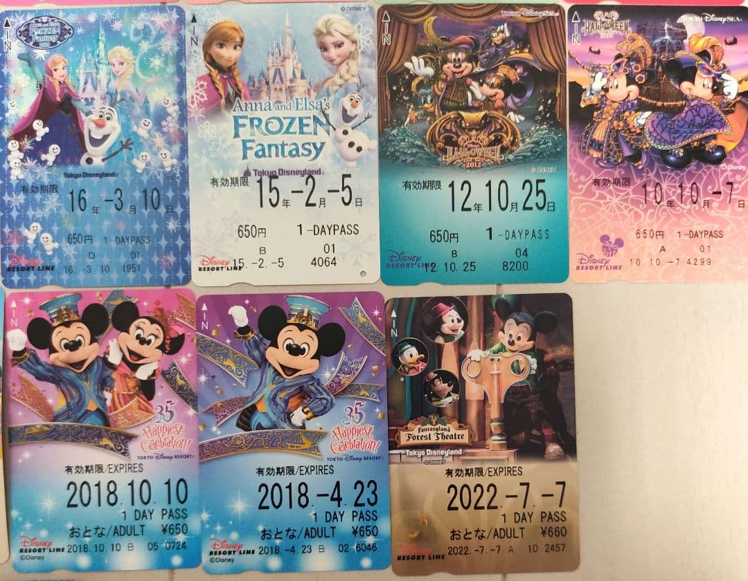 ディズニー リゾートライン パスポート コレクション