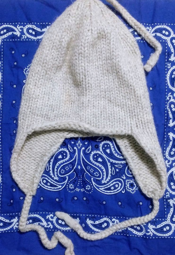 NUMBER(N)INE ナンバーナイン 08AW宮下期 ニットキャップ 耳当て