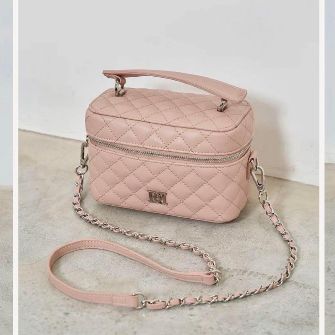 Darich ダーリッチ キルティングショルダーミニバッグ PNK