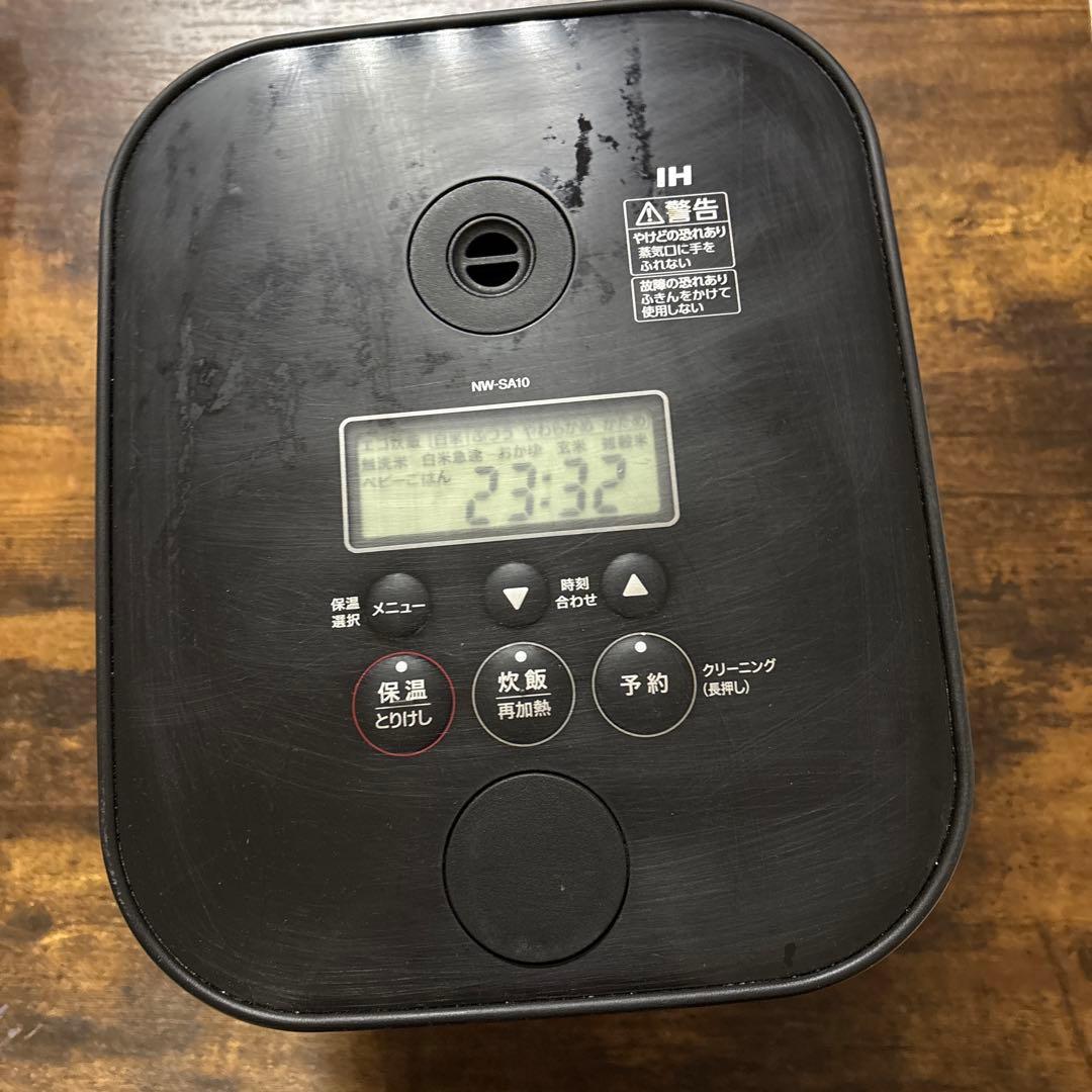 IH炊飯器 NW-SA10型 ブラック　象印