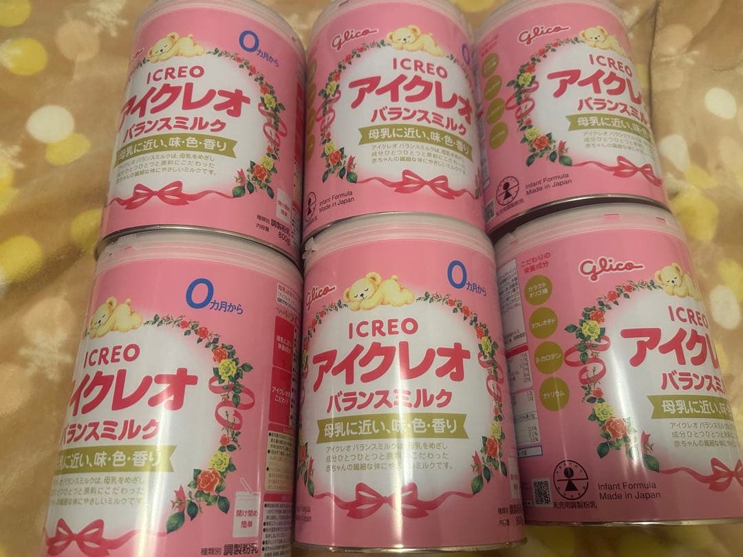 アイクレオ バランスミルク 6缶セット