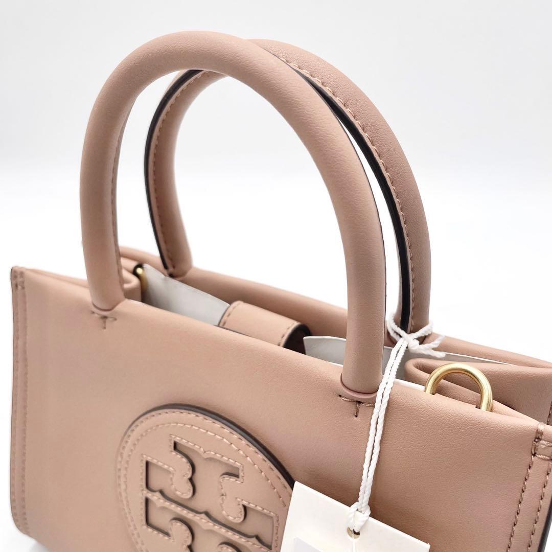 未使用品● トリーバーチ エラ バイオ ミニ 2way ハンドバッグ ベージュ