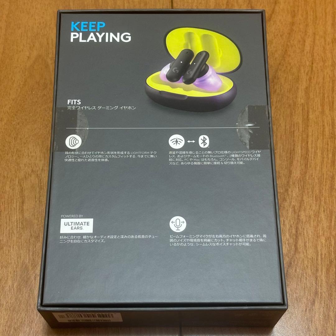 Logicool G FITS ワイヤレスゲーミングイヤホンGHS-FITSBK