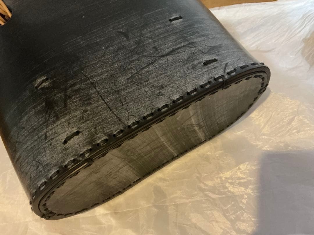 エバゴス ebagos ブライドルレザー2本手BK