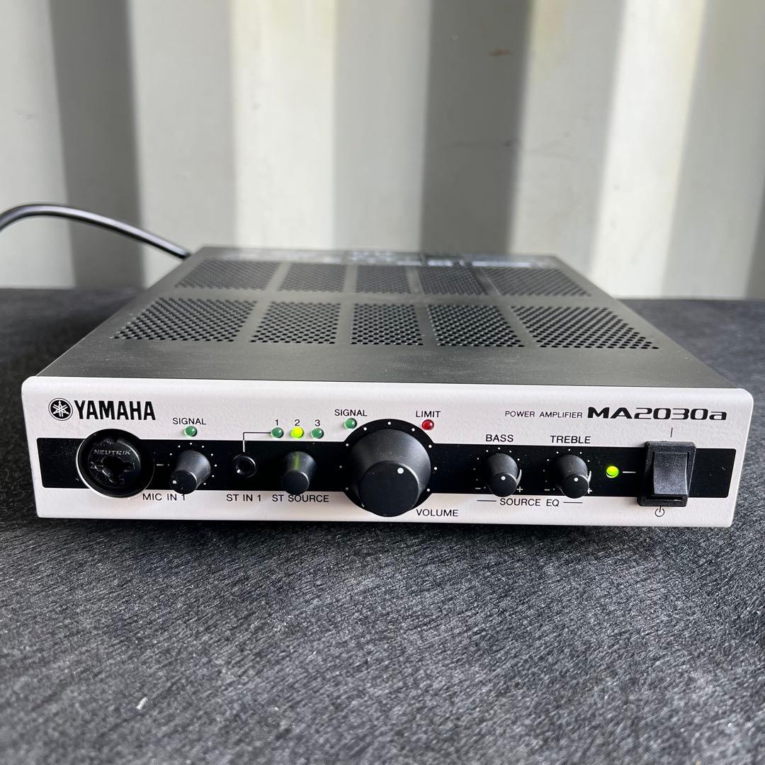 A21美品✨　YAMAHA パワーアンプリファイアー　MA2030a