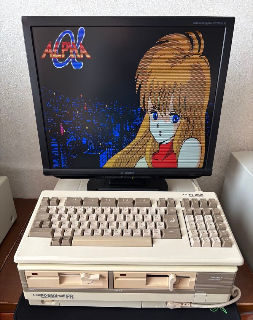 PC-8801mkIIFR セット 動作品