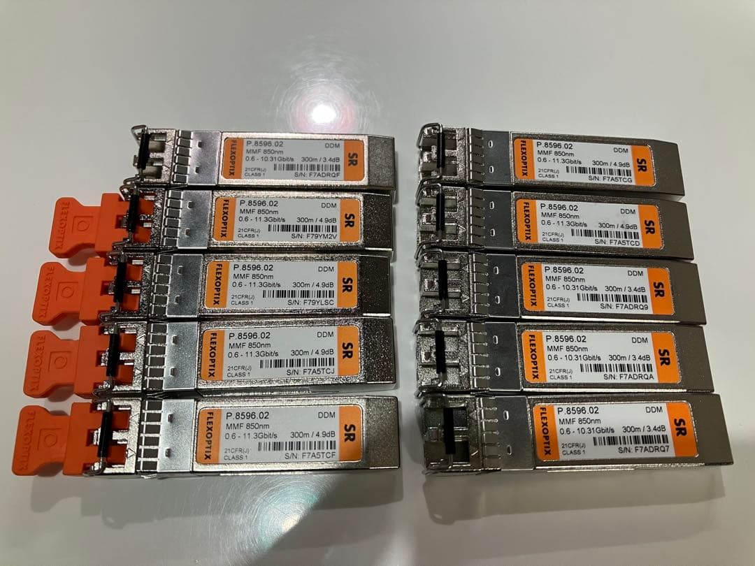 【バラ売可】SFPトランシーバセット 100個