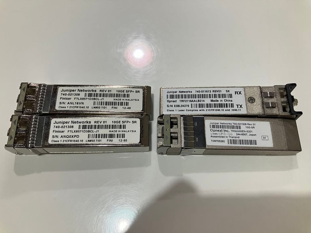 【バラ売可】SFPトランシーバセット 100個