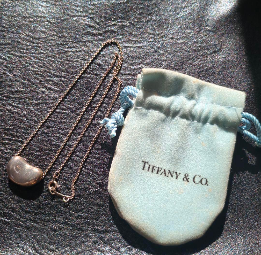 Tiffany オールドティファニー　ビーンズ　シルバーネックレス