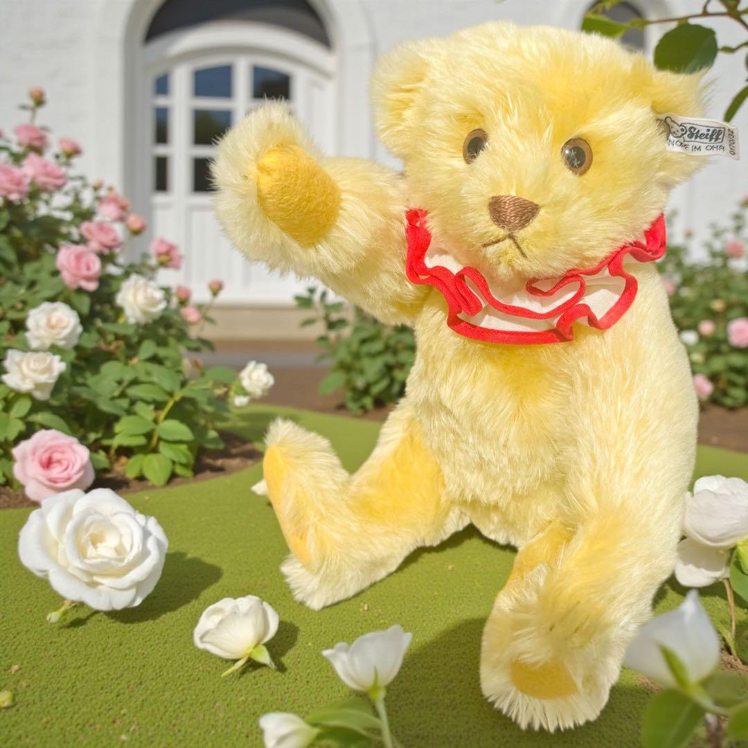 シュタイフ Steiff テディベア テディクラウン 美品 クラウンハット2個