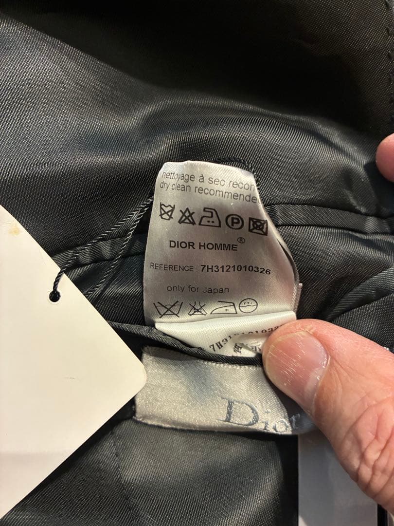 Dior HOMME 07SS エディ期 テーラードジャケット(48) 未使用