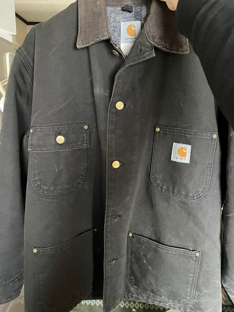 90s アメリカ製　カーハート　チョアコーCARHARTT CHORE COAT
