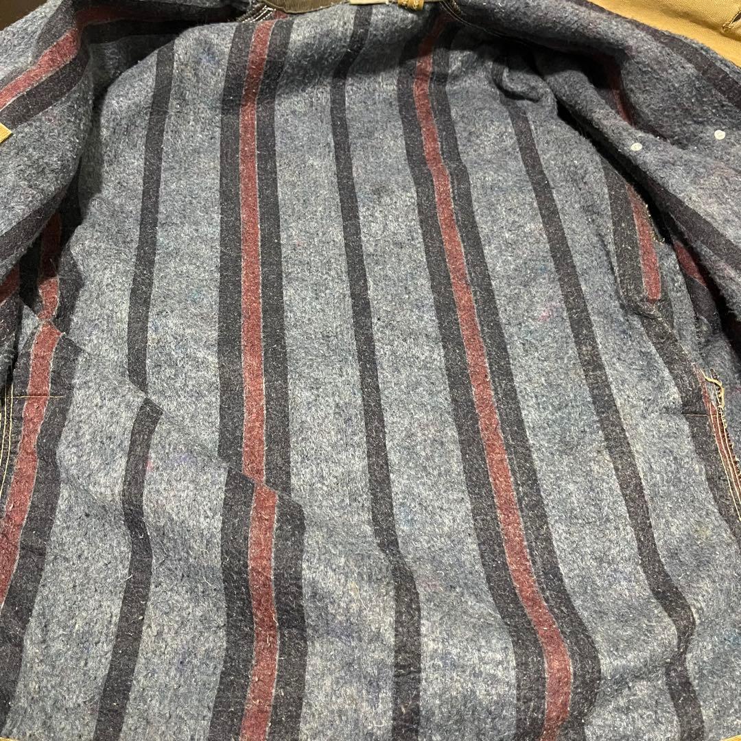 Carhartt カーハート　チョアコート　カバーオール　80年代　ベージュ